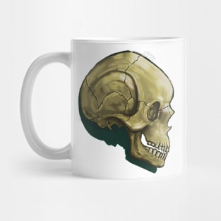 skull drawing Mug